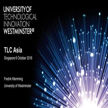 Blackboard as an Integrated Part of the Learning Environment and Student Expe...