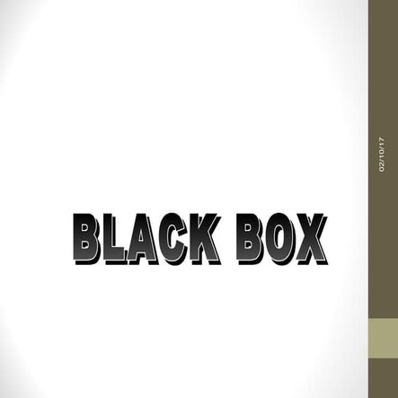 Black Boxes: Surprising Facts 