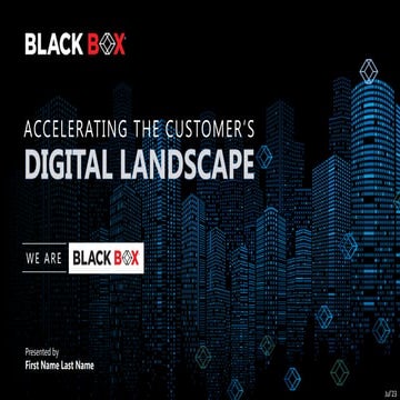 Black Box Global Corporate Presentation - Jul'23