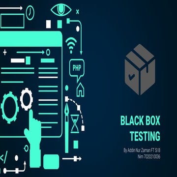 Black Box Testing - Addin Nur Zaman - 7020210036.pptx