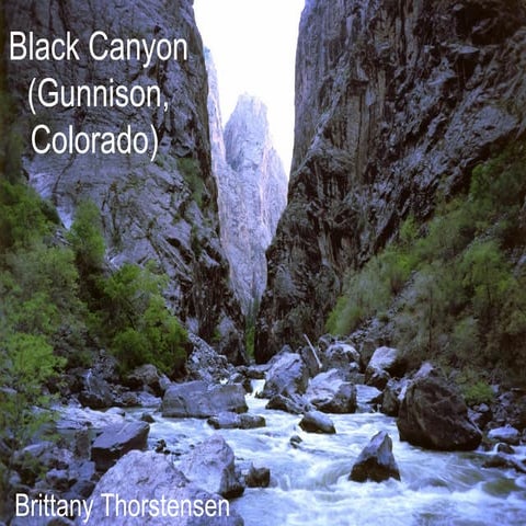 Black canyon