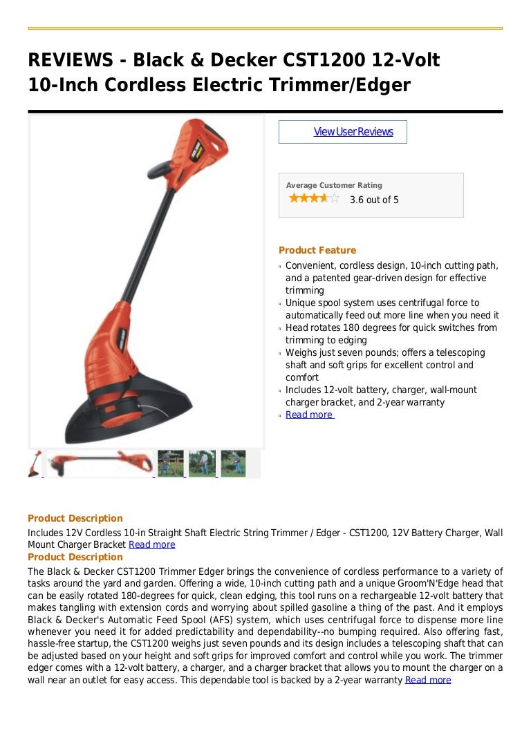 black and decker grass hog cordless 12 volt