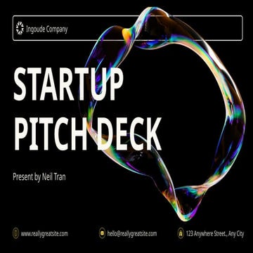 Ingoude Company Startup Pitch Deck: Innovative Solutions for Startup ...