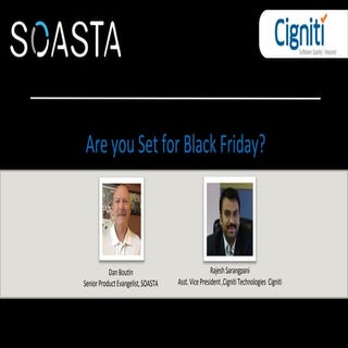 Cigniti joint webinar with Soasta -...