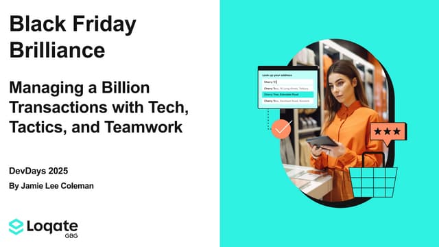 Black Friday Brilliance Managing a Billion Transactions with Tech, Tactics, a...