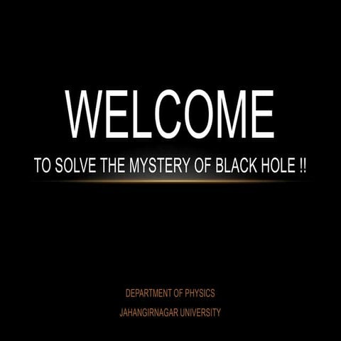 Black holes, from birth to now.