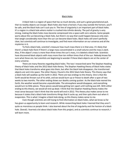 Essay English Example Blackholesessayphpappthumbnailjpgcb Secondary School English Essay also Gay Marriage Essay Thesis Black Holes Essay Thesis Generator For Essay
