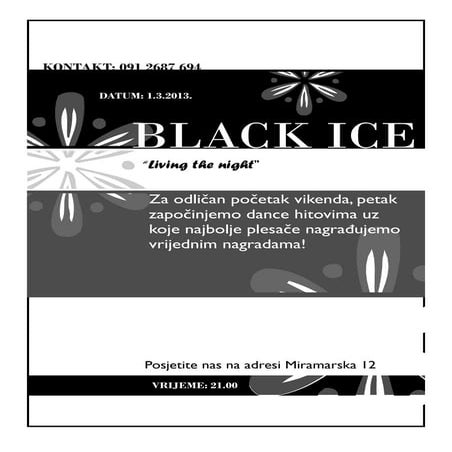 Informatika: 4.r. - Black ice