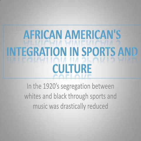1920s Sports | PPT
