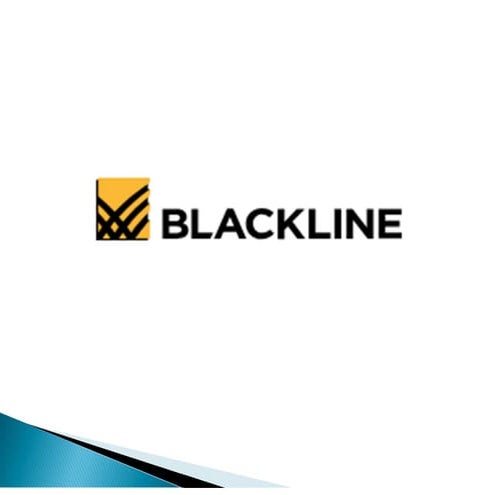 BlackLine Overview and Demo version late | PDF