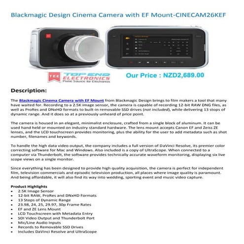 Case study of digital camera | PPT
