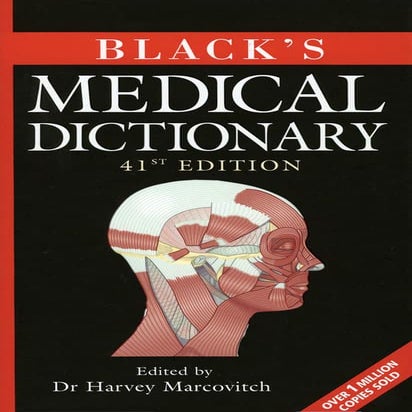 Black medical dictionary
