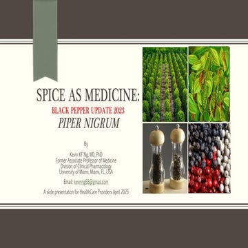 Black pepper update 2023