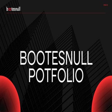 BootesNull – Portfolio of Web and Software Development Work | PDF
