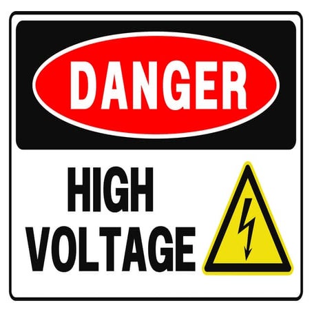 Black Red Yellow And White Simple Danger High Voltage Sign Poster.pdf