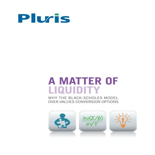 Black Scholes White Paper Fas 157