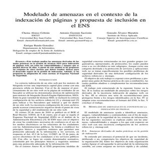 Modelado de amenazas en el contexto...