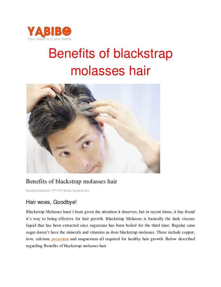 Blackstrap molasses benefits