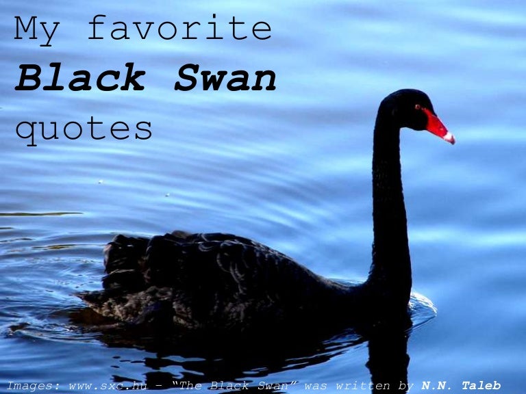 My favorite Black Swan quotes 