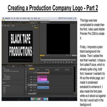 Black Tape Productions