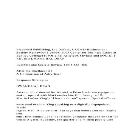 Blackwell Publishing, Ltd.Oxford, UKBASRBusine.docx