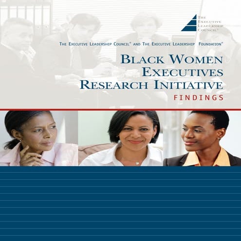 ELC Black Women Executives Research Initiative