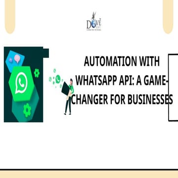 Automation With WhatsApp API: A Game-Changer For Businesses