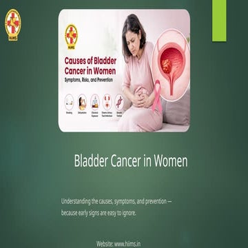 Comprehensive Guide to Bladder Cancer in Women: Causes, Symptoms, and ...