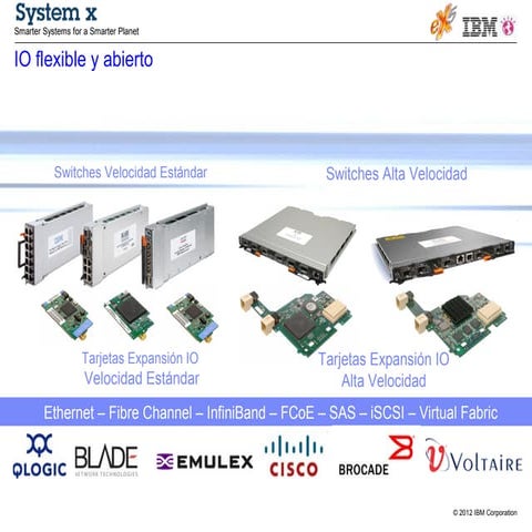 Blade center switches