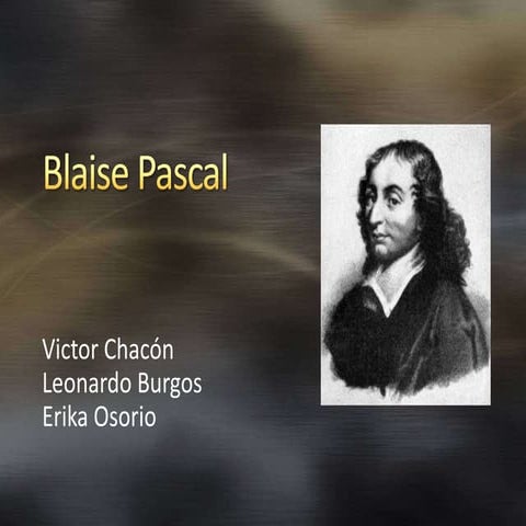 Blaise pascal