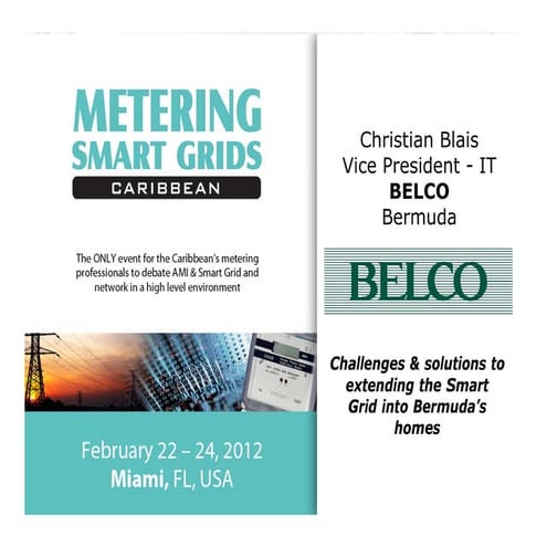 Blais Presentation to Metering International Conference