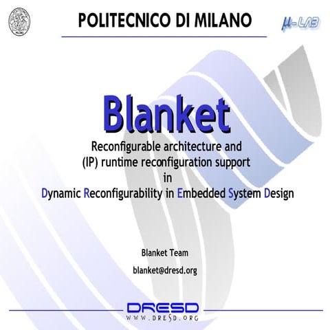 Blanket project presentation