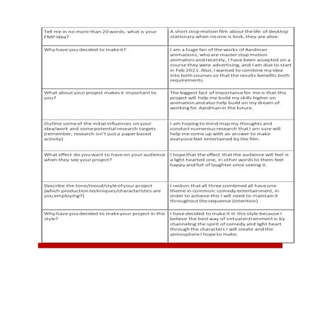 Blank fmp pre proposal