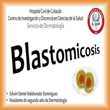 Blastomicosis