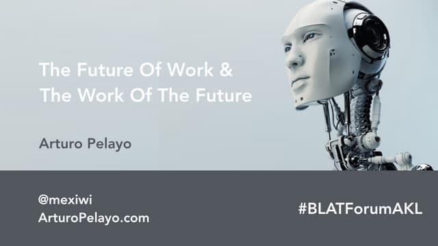 The Future Of Work & The Work Of Th...