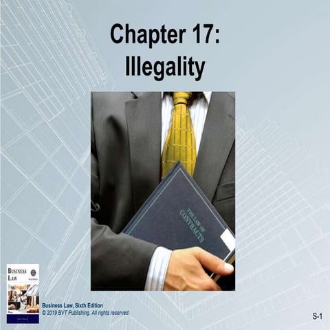 Chapter 17 Illegality Pptx
