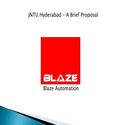 Blaze automation jntu