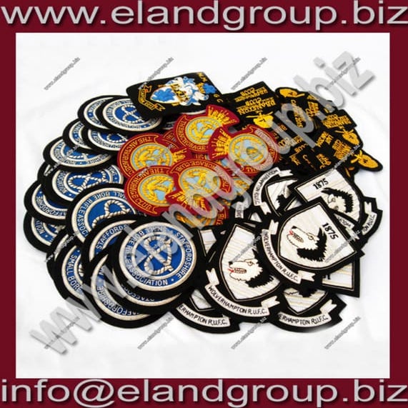 Bullion wire blazer badges | PDF