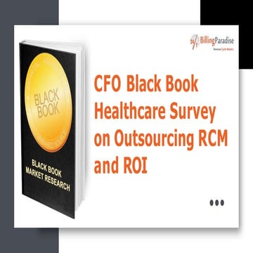 CFO Insights: Black Book Survey on Outsourcing RCM & ROI