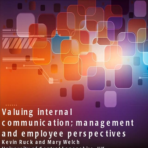 Measuring internal communication