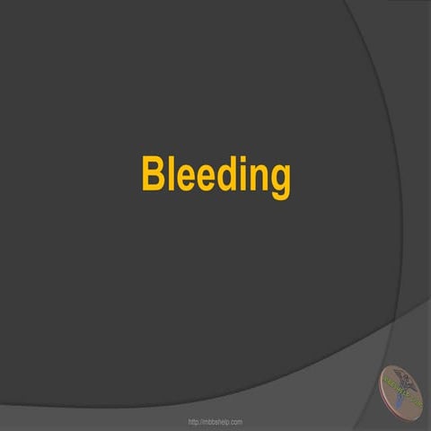 Bleeding