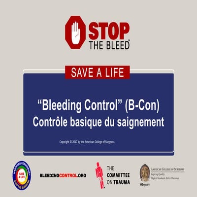 Bleeding control basic presentation | PDF
