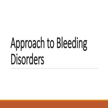 brief presentation on bleeding disorder.pptx