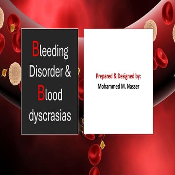Bleeding Disorder & Blood dyscrasias MMN.pdf