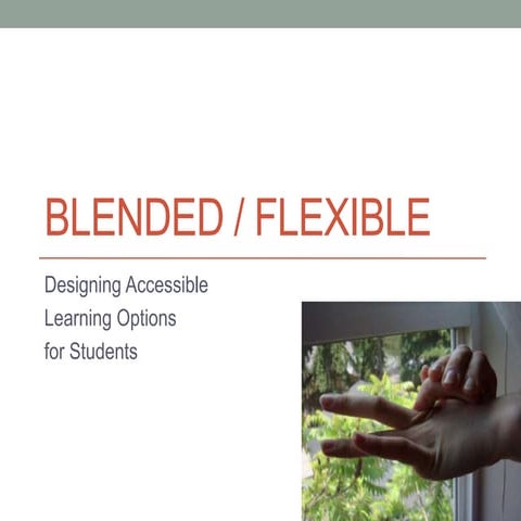 Blended flexible