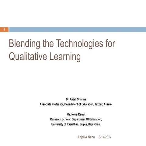 Blended learning