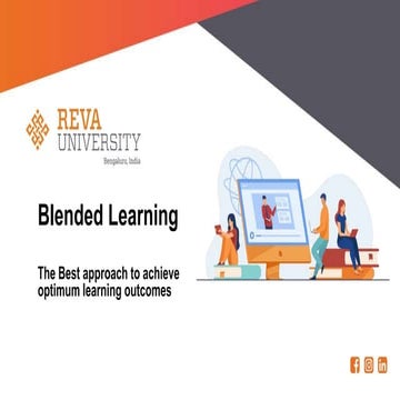 Blended learning - The best approach to achieve optimum learning outcomes