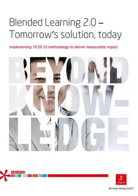 70 20 10 and blended learning - Beyond the hype PPT 70 20 10 and blended learning - Beyond the hype PPT