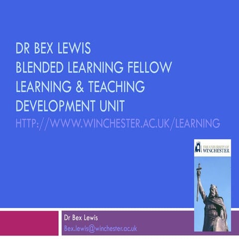 Blended learning for_english_creative_writing_feburary_2010