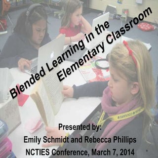 Blended Learning in the Elementary ...